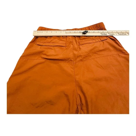HUMAN MADE Polar Bear Graphic Shorts Orange Drawstring Button Fly Men's L